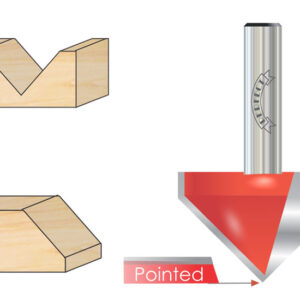 ”V” Groove Bits (Pointed) – 443